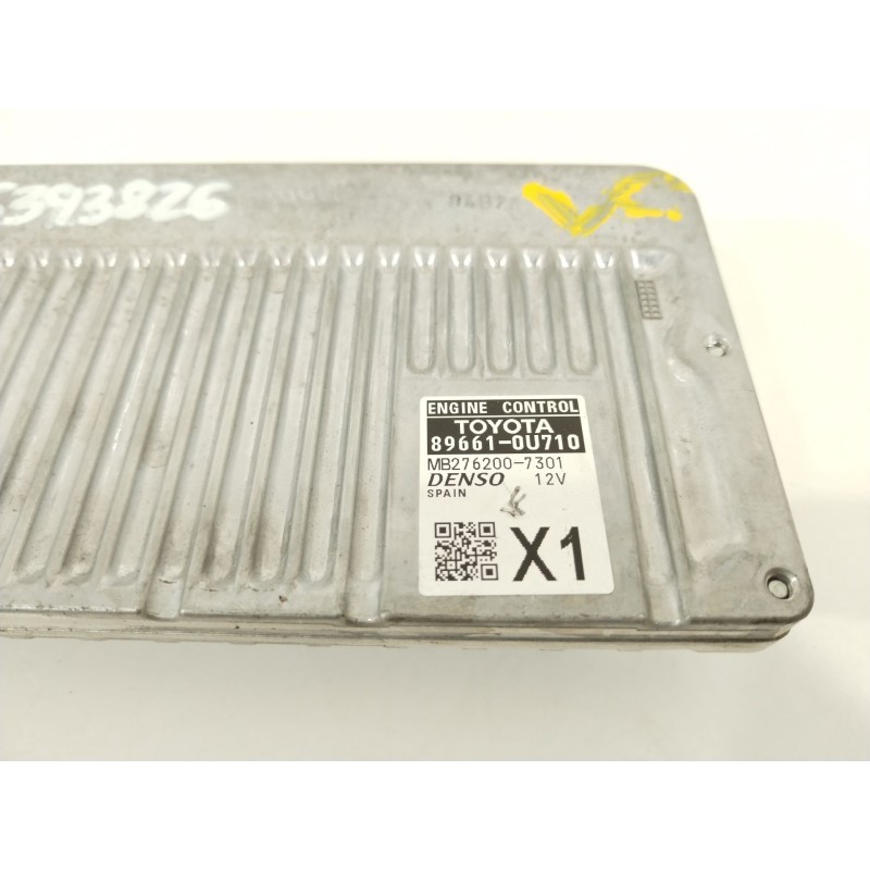 Recambio de centralita motor uce para toyota yaris (_p13_) 1.5 hybrid (nhp130_) referencia OEM IAM 896610U710  MB2762007301