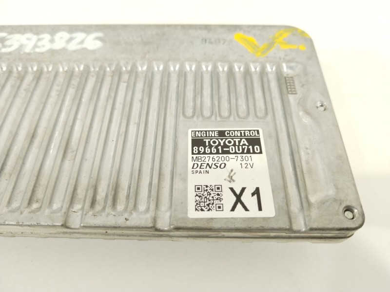 Recambio de centralita motor uce para toyota yaris (_p13_) 1.5 hybrid (nhp130_) referencia OEM IAM 896610U710  MB2762007301