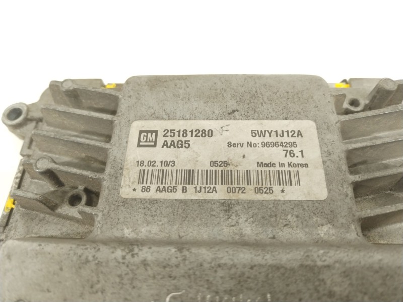Recambio de centralita motor uce para chevrolet cruze (j300) 1.6 referencia OEM IAM 25181280 96964295 5WY1J12A