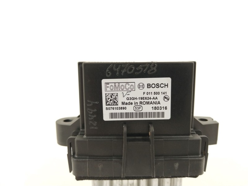 Recambio de resistencia calefaccion para ford focus st-line referencia OEM IAM G3GH19E624AA  5441896