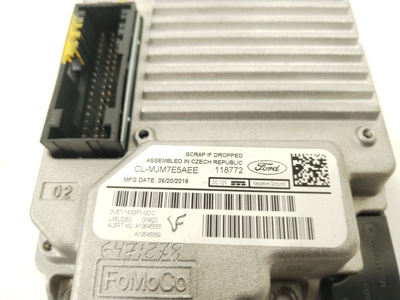 Recambio de modulo electronico para ford focus st-line referencia OEM IAM 3U5T14G371GDC  