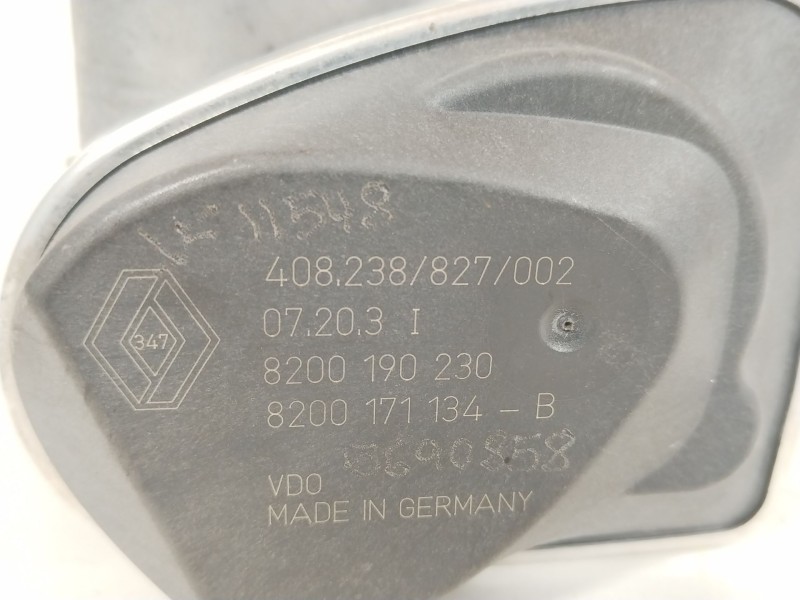 Recambio de caja mariposa para renault megane ii coupe/cabrio dynamique referencia OEM IAM 408238827002  8200171134B