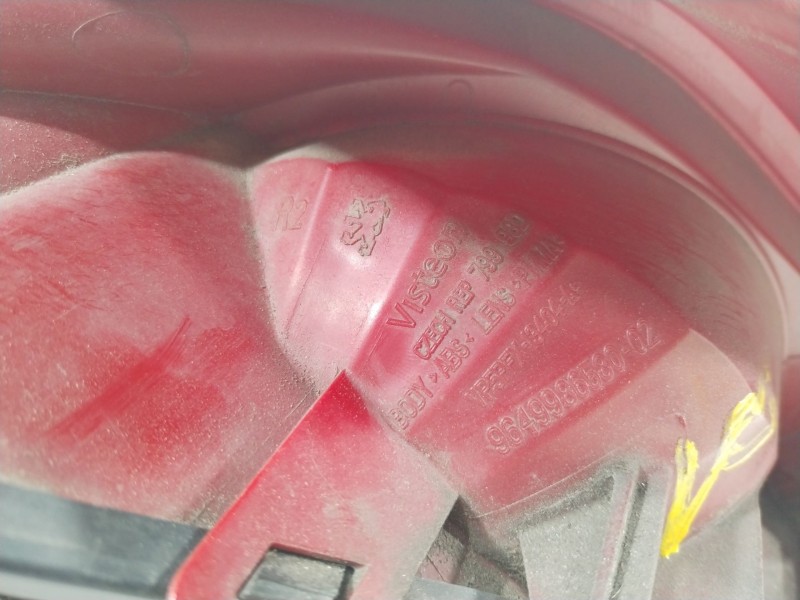 Recambio de piloto trasero derecho para peugeot 207/207+ (wa_, wc_) 1.4 16v referencia OEM IAM 9649986580  