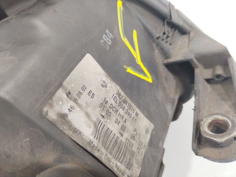 Recambio de faro izquierdo para volkswagen passat b5.5 (3b3) 1.9 tdi referencia OEM IAM 3B7941015M  