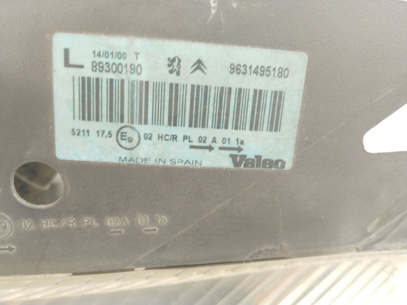 Recambio de faro izquierdo para citroën xsara picasso (n68) 2.0 hdi referencia OEM IAM 9631495180   Recambio de faro izquierdo para citroën xsara picasso (n68) 2.0 hdi referencia OEM IAM 9631495180