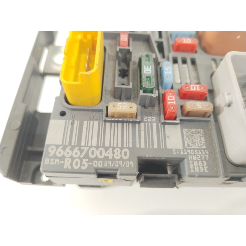 Recambio de caja reles / fusibles para peugeot 308 i (4a_, 4c_) 1.6 hdi referencia OEM IAM 9666700480  BSMR0500