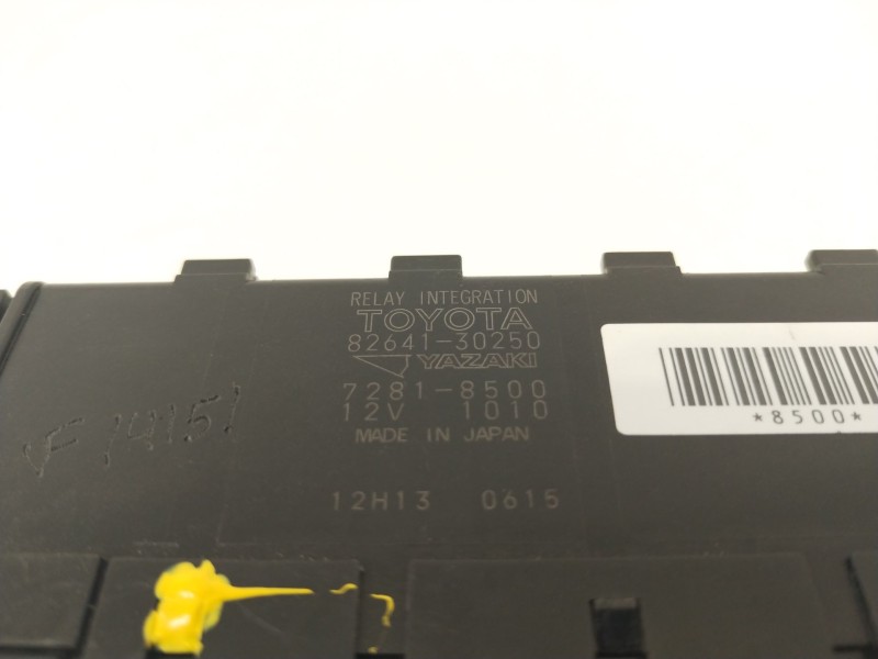 Recambio de caja reles / fusibles para lexus is iii (_e3_) 250 (gse30_) referencia OEM IAM 8264130250  72818500 Recambio de caja reles / fusibles para lexus is iii (_e3_) 250 (gse30_) referencia OEM IAM 8264130250  72818500