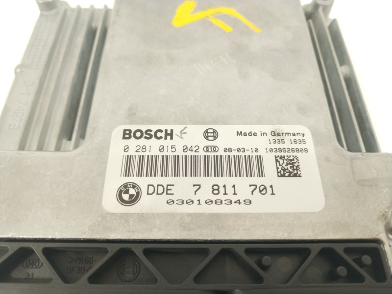 Recambio de centralita motor uce para bmw 1 (e87) 118 d referencia OEM IAM DDE7811701 030108349 0281015042