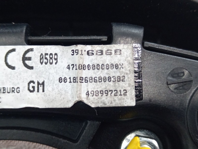 Recambio de kit airbag para opel mokka x 120 aniversario start/stop referencia OEM IAM  498997212 811839336