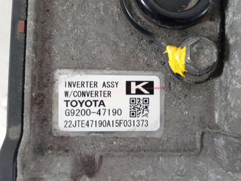 Recambio de convertidor potencia para toyota auris (_e18_) 1.6 (zre181_, zre185_) referencia OEM IAM G920047190  