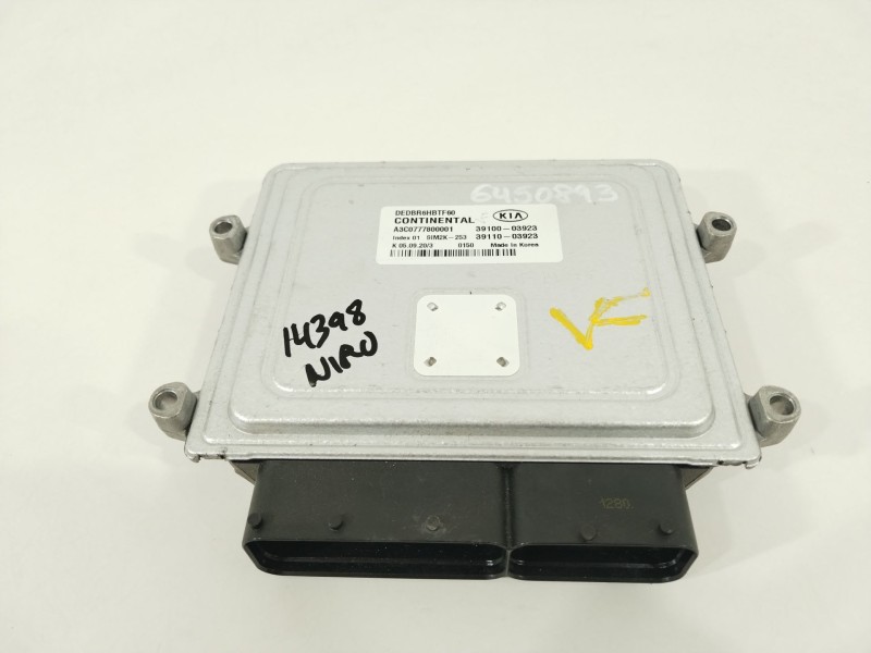 Recambio de centralita motor uce para kia niro (de) 1.6 gdi hybrid referencia OEM IAM 3910003923  A3C0777800001