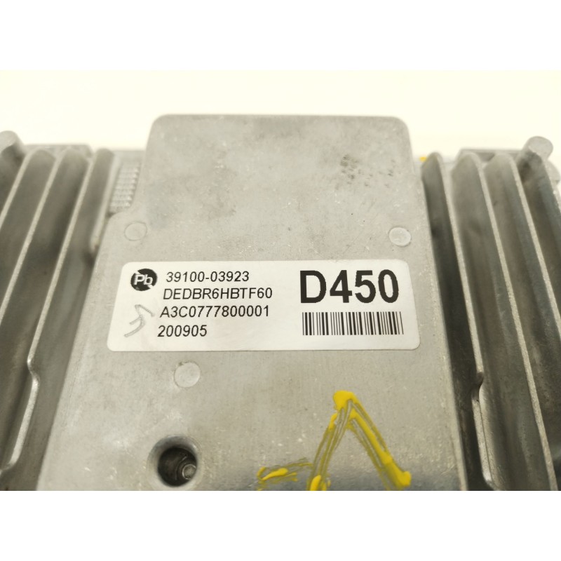 Recambio de centralita motor uce para kia niro (de) 1.6 gdi hybrid referencia OEM IAM 3910003923  A3C0777800001