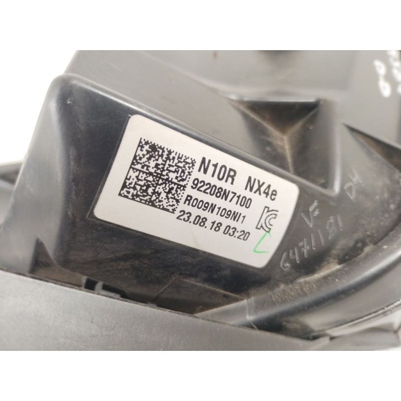 Recambio de faro derecho para hyundai tucson (nx4e, nx4a) 1.6 t-gdi plug-in-hybrid htrac referencia OEM IAM 92208N7100  