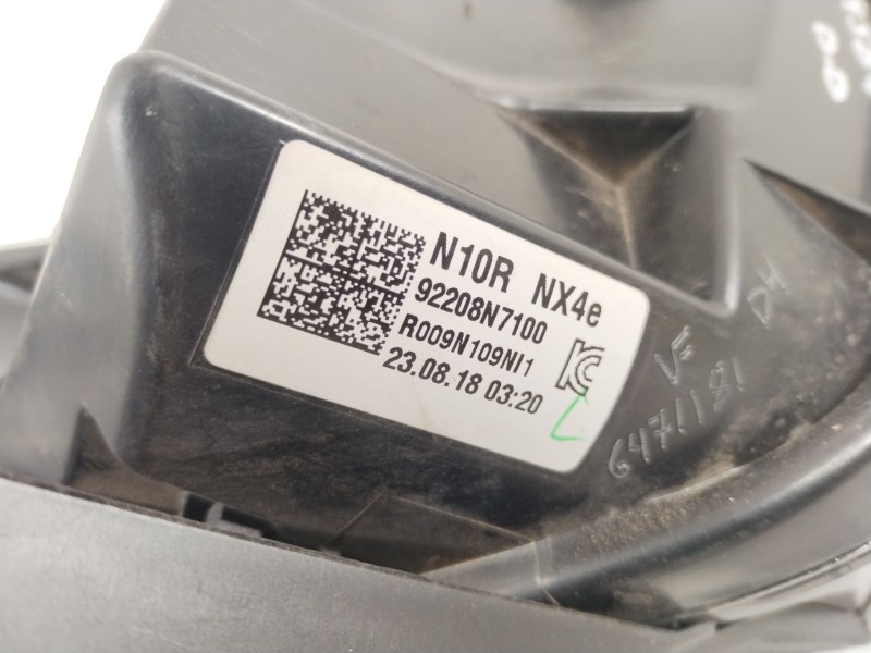 Recambio de faro derecho para hyundai tucson (nx4e, nx4a) 1.6 t-gdi plug-in-hybrid htrac referencia OEM IAM 92208N7100  