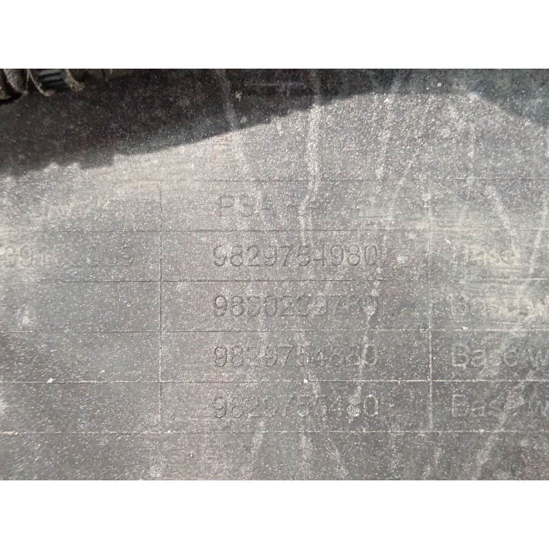 Recambio de paragolpes trasero para opel corsa f (p2jo) 1.5 (68) referencia OEM IAM 9829754980  