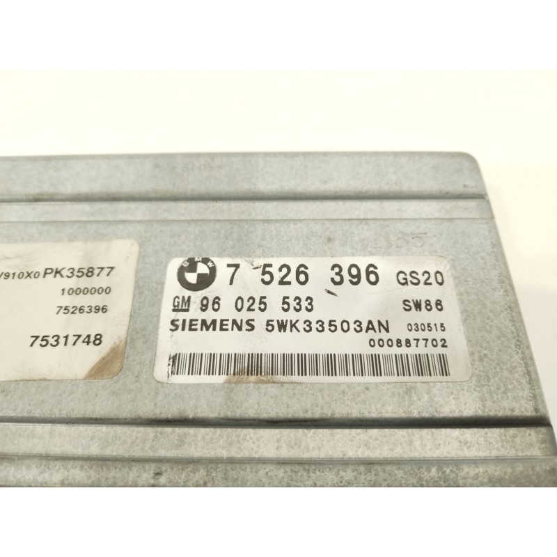 Recambio de centralita cambio automatico para bmw serie 3 coupe (e46) 330 cd referencia OEM IAM 7526396 5WK33503AN 96025533
