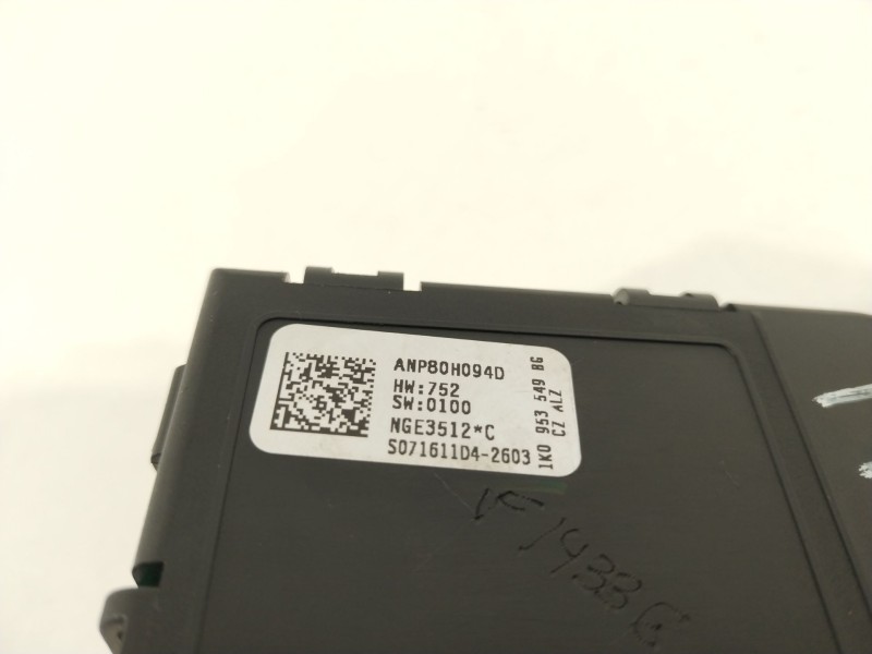 Recambio de modulo electronico para seat altea (5p1) 1.9 tdi referencia OEM IAM 1K0953549BG  