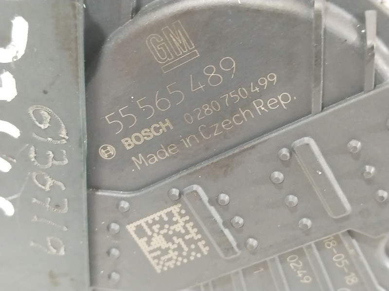 Recambio de caja mariposa para opel mokka x 120 aniversario start/stop referencia OEM IAM 55565489  0280750499