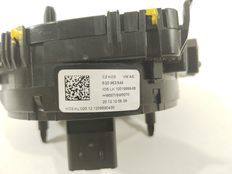 Recambio de anillo airbag para seat leon (5f1) style referencia OEM IAM 5Q0953549  