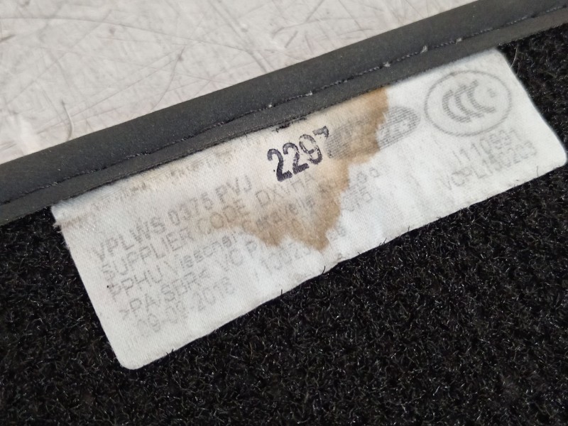 Recambio de juego de alfombrillas para land rover range rover sport ii (l494) 3.0 tdv6 4x4 referencia OEM IAM VPLWS0375PVJ  