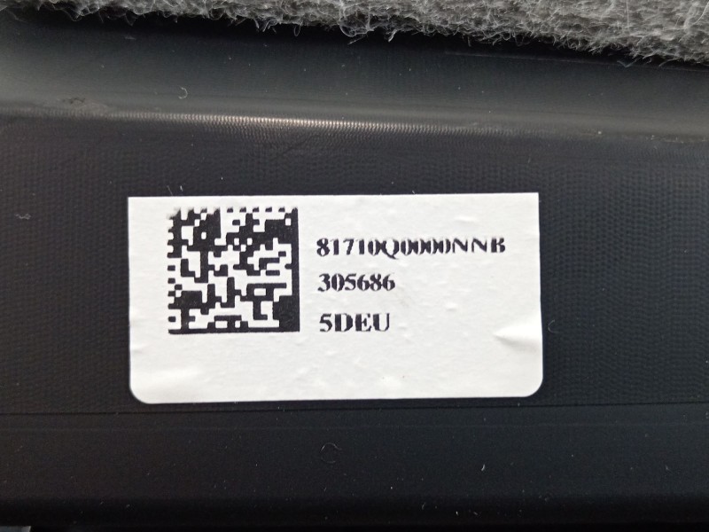 Recambio de guarnecido porton trasero para hyundai i20 iii (bc3, bi3) 1.2 referencia OEM IAM 81710q0000  