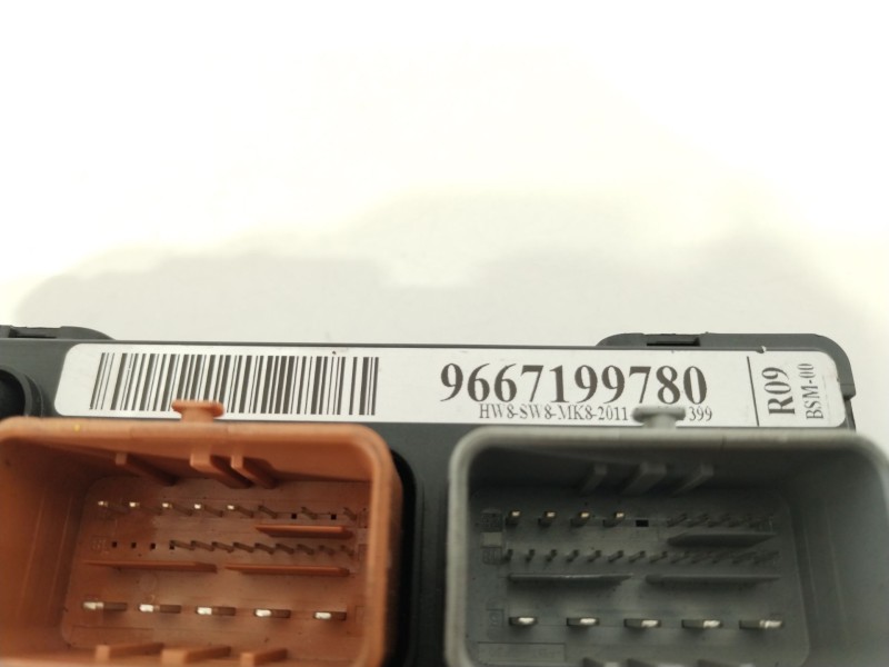 Recambio de caja reles / fusibles para peugeot 207 sw (wk_) 1.6 hdi referencia OEM IAM 9667199780  BSM00