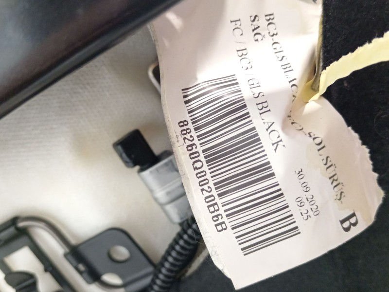 Recambio de asiento delantero derecho para hyundai i20 iii (bc3, bi3) 1.2 referencia OEM IAM 88260Q0020  