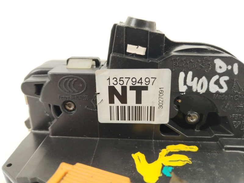 Recambio de cerradura puerta delantera izquierda para opel ampera (r12) ev 150 referencia OEM IAM 13579497  