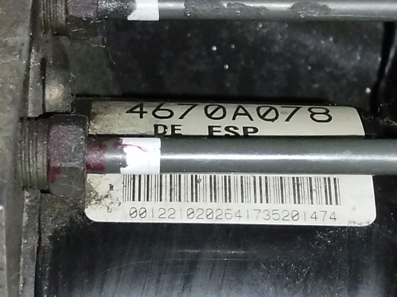 Recambio de abs para mitsubishi grandis (na_w) 2.0 di-d (na8w) referencia OEM IAM 4670A078  