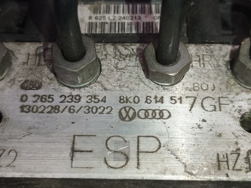 Recambio de abs para audi a4 b8 (8k2) 2.0 tdi referencia OEM IAM 8K0614517GF  0265239354