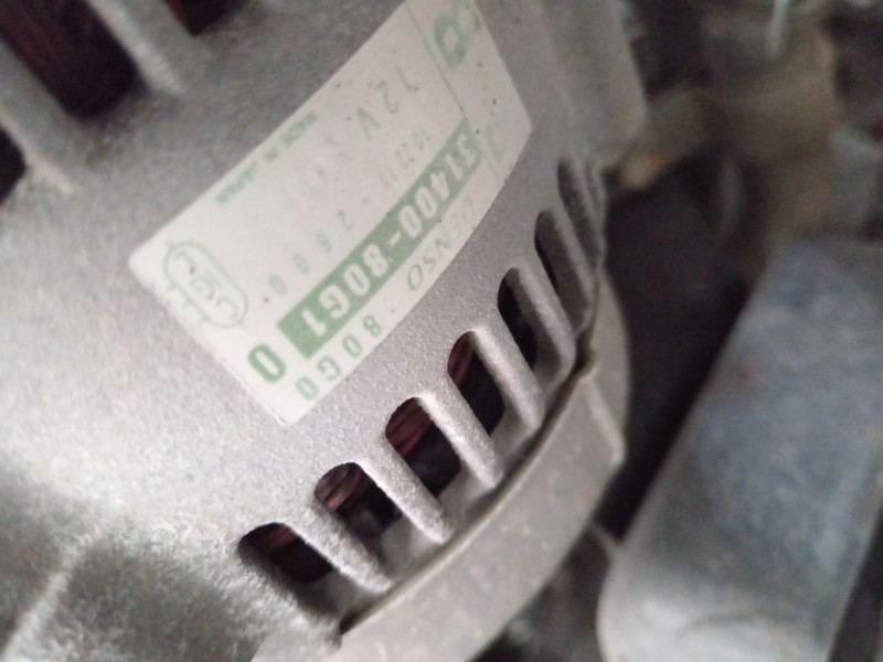 Recambio de alternador para suzuki jimny sn (fj) jlx referencia OEM IAM 3140080G1  80G0
