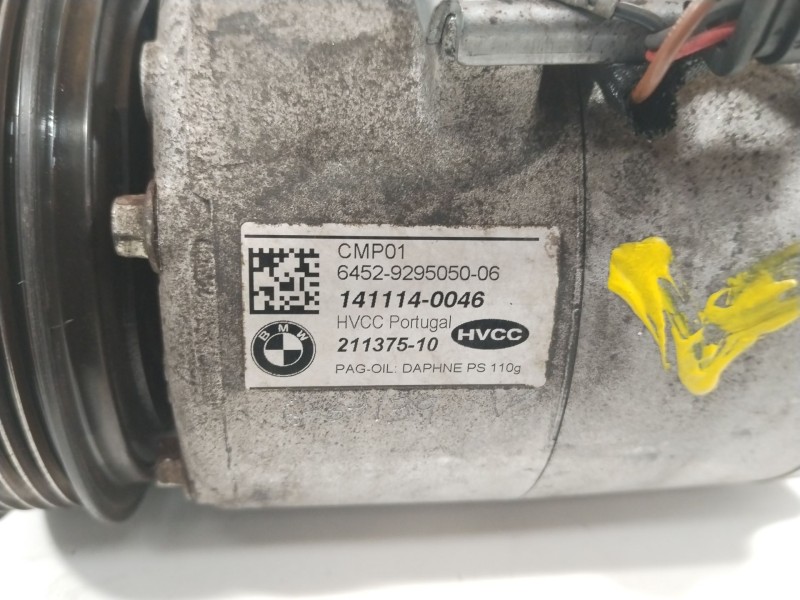 Recambio de compresor aire acondicionado para mini mini (f56) cooper d referencia OEM IAM 64529295050 21137510 1411140046