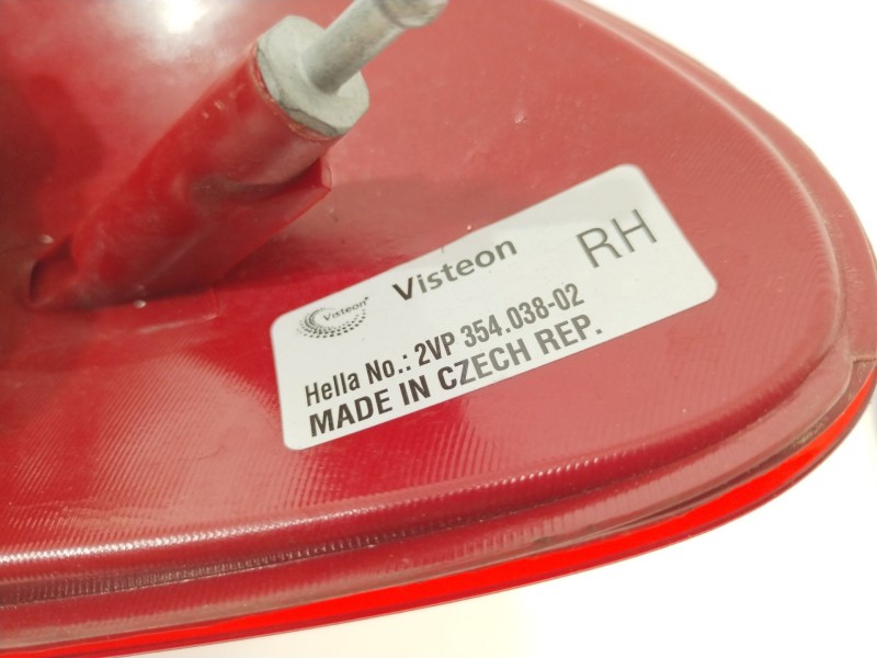 Recambio de piloto trasero derecho para peugeot 207 urban referencia OEM IAM 6351Y7  2VP35403802