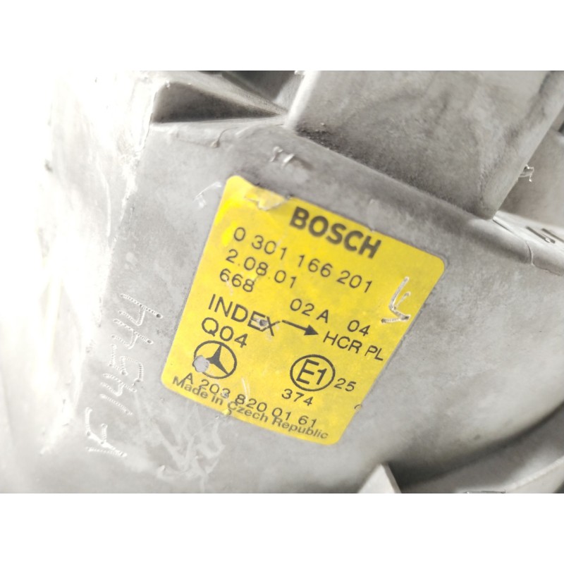 Recambio de faro izquierdo para mercedes-benz clase c (w203) c 220 cdi (203.006) referencia OEM IAM A2038200161  