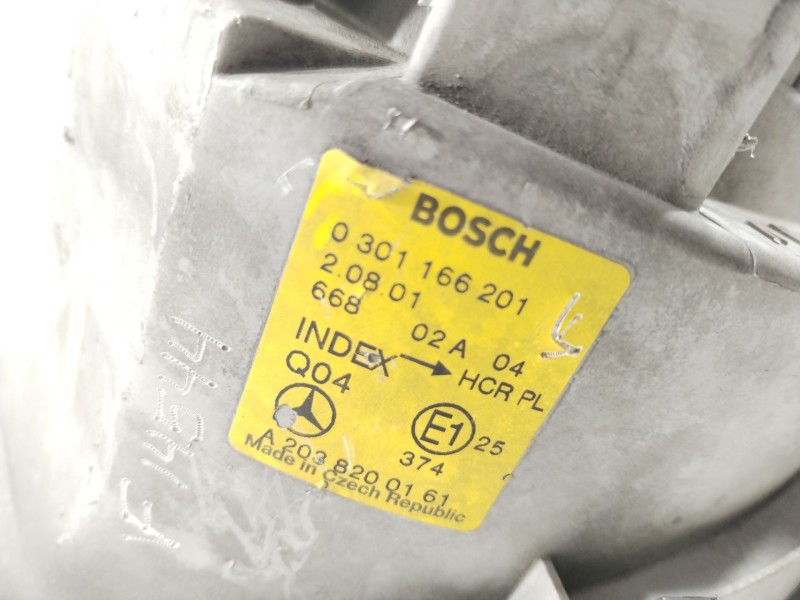 Recambio de faro izquierdo para mercedes-benz clase c (w203) c 220 cdi (203.006) referencia OEM IAM A2038200161  