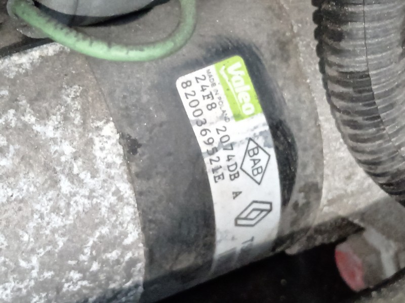 Recambio de motor arranque para renault clio iii 1.2 16v referencia OEM IAM 8200369521E  