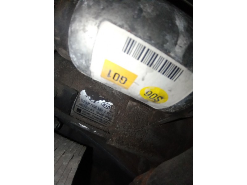 Recambio de motor arranque para kia carnival 2.2 crdi vgt emotion referencia OEM IAM 361002F000  