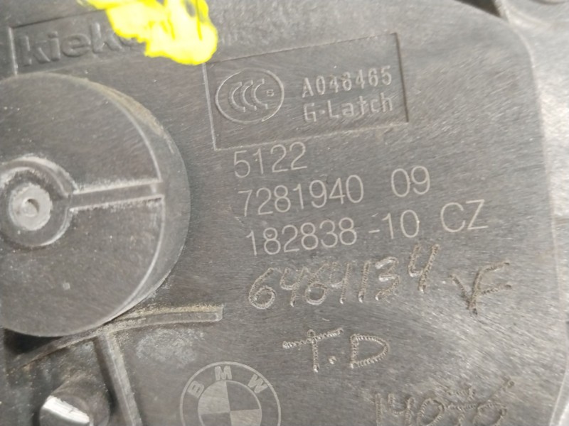 Recambio de cerradura puerta trasera derecha para mini mini (f56) cooper d referencia OEM IAM 51227281940  