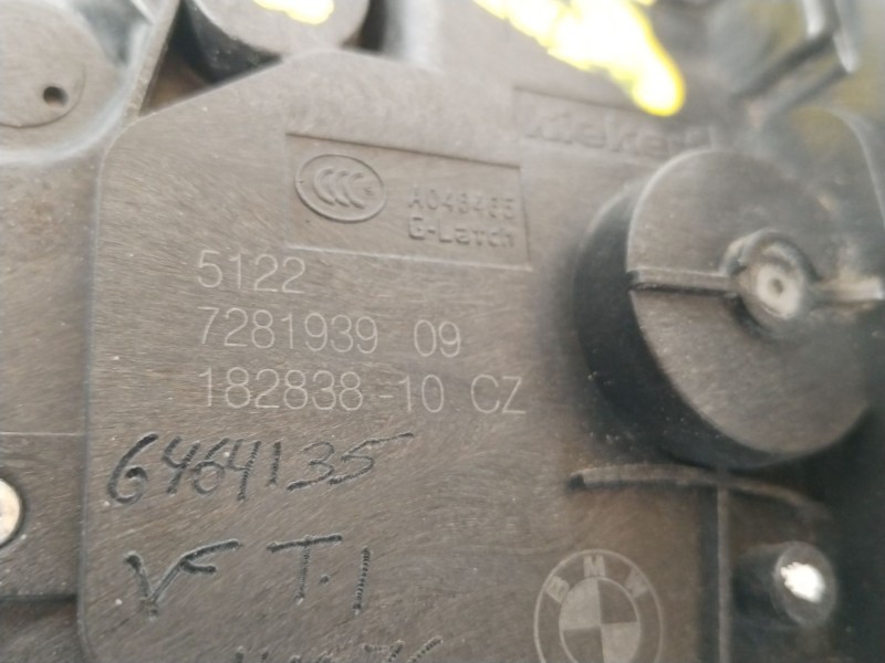 Recambio de cerradura puerta trasera izquierda para mini mini (f56) cooper d referencia OEM IAM 51227281939  