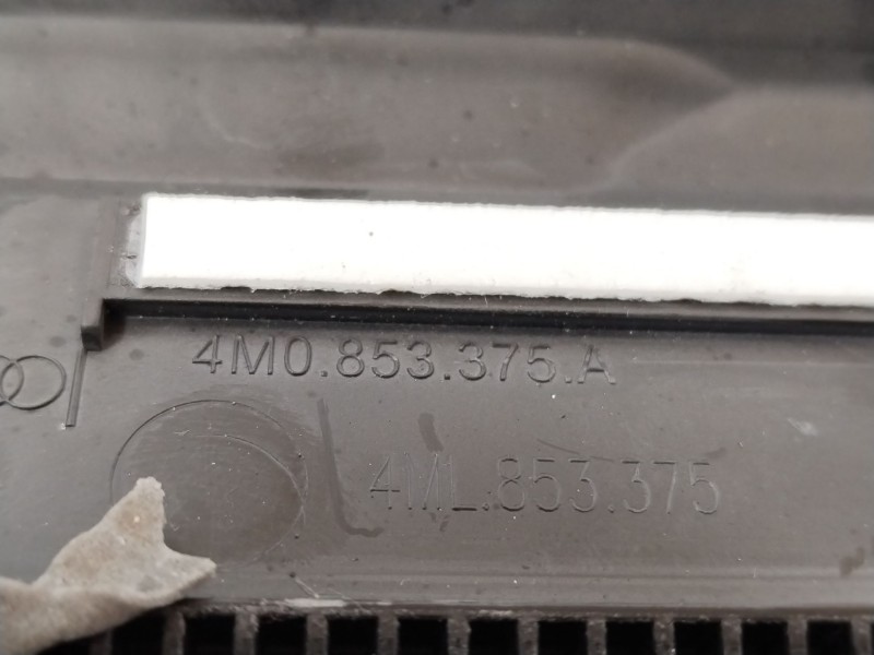Recambio de moldura para audi q7 (4mb, 4mg, 4mq) 3.0 tdi quattro referencia OEM IAM 4M0853375A  4M0853376A
