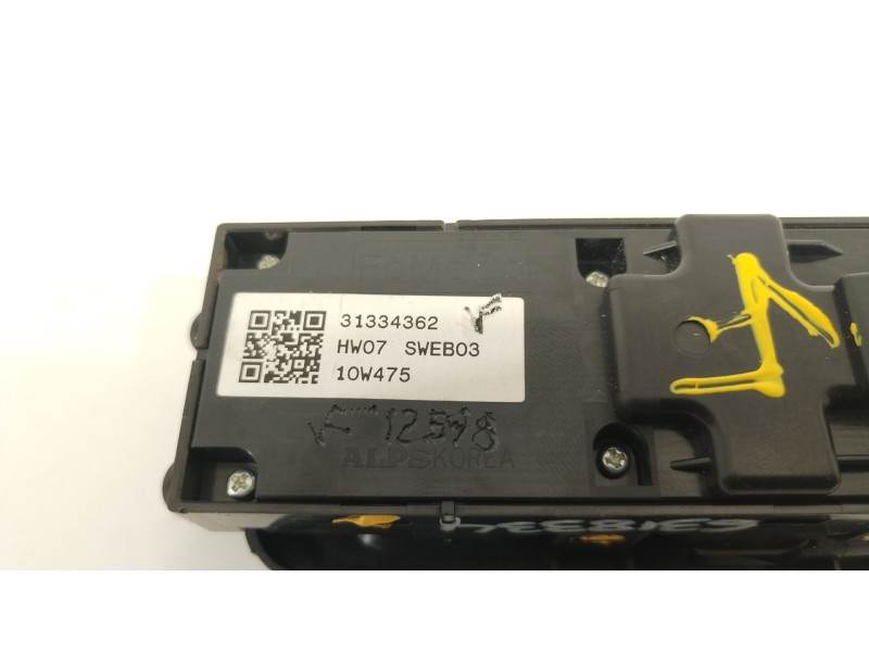 Recambio de mando elevalunas delantero izquierdo para volvo c30 1.6 d drive kinetic referencia OEM IAM 31334362  