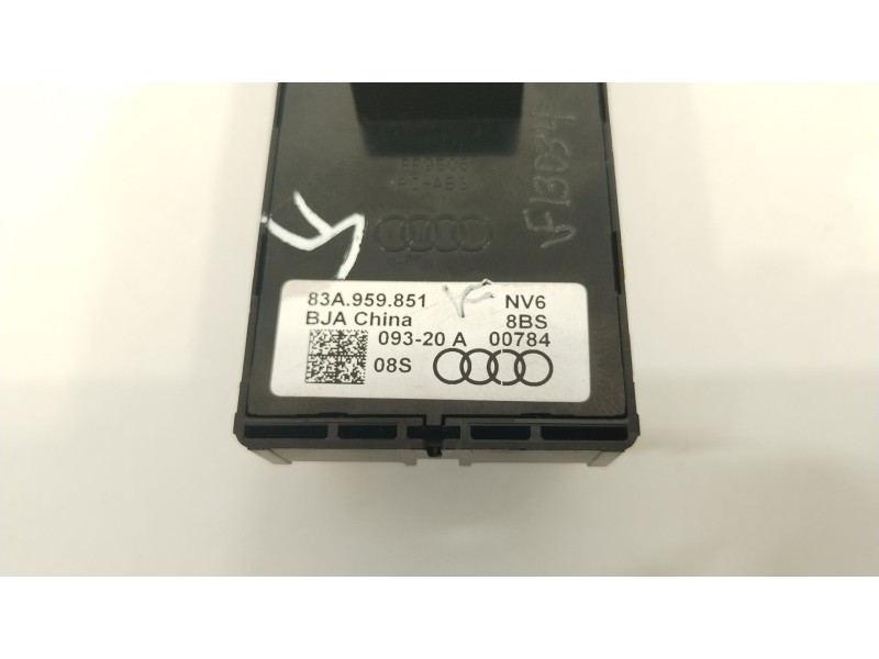 Recambio de mando elevalunas delantero izquierdo para audi a3 sportback (8y) gy referencia OEM IAM 83A959851  