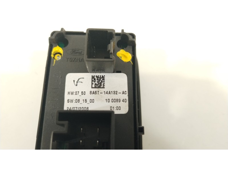 Recambio de mando elevalunas delantero izquierdo para ford fiesta (cb1) ambiente referencia OEM IAM 8A6T14A132AC  