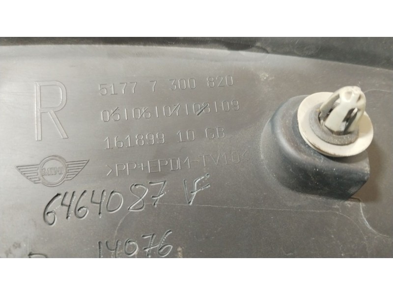 Recambio de aletin delantero derecho para mini mini (f56) cooper d referencia OEM IAM 51777300820  