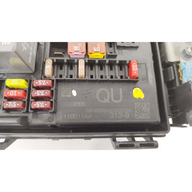 Recambio de caja reles / fusibles para opel astra j (p10) 1.7 cdti (68) referencia OEM IAM 13313205  1110011AA