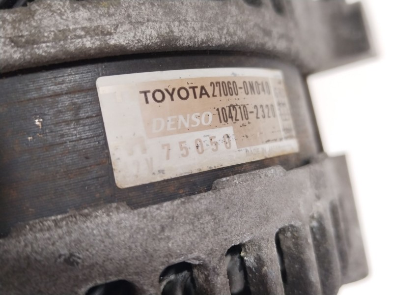 Recambio de alternador para toyota auris (_e15_) 1.4 d-4d (nde150_) referencia OEM IAM 270600ND40  1042102326