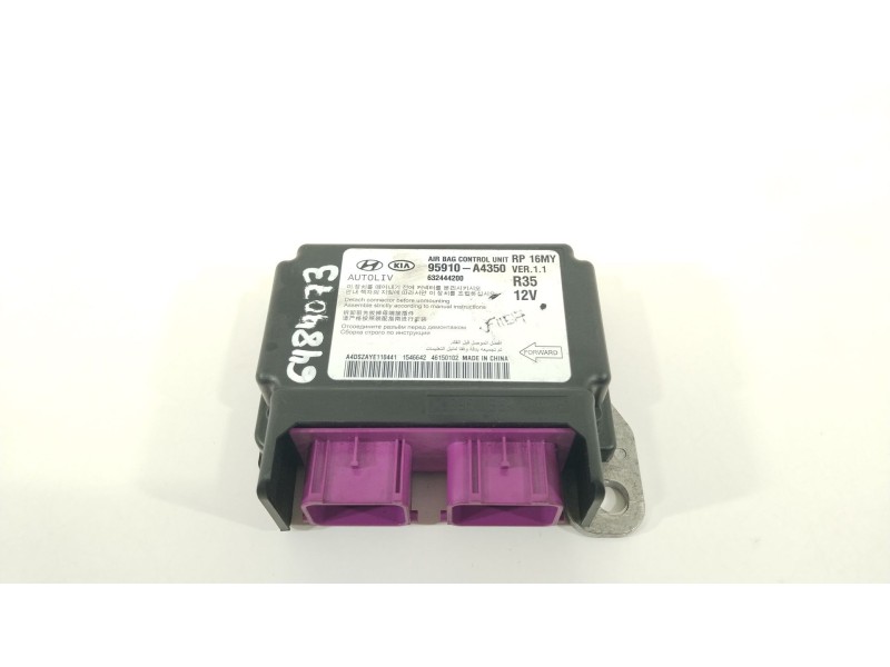Recambio de centralita airbag para kia carens ( ) basic referencia OEM IAM 95910A4350  