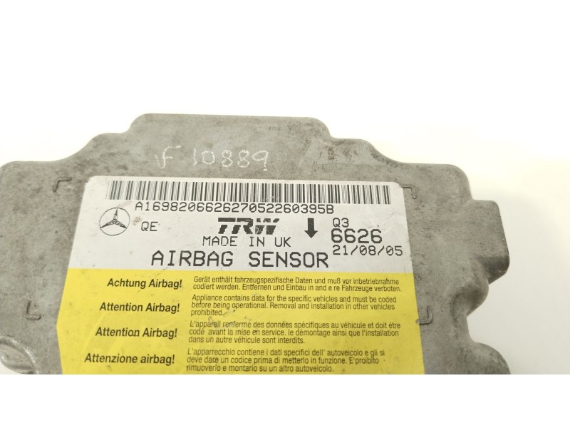 Recambio de centralita airbag para mercedes-benz clase b (w245) 180 cdi (245.207) referencia OEM IAM A1698206626  