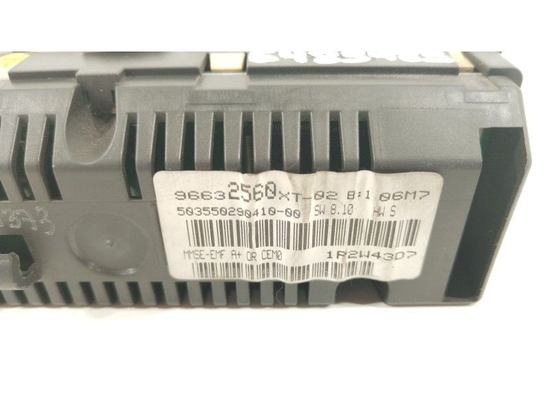 Recambio de pantalla multifuncion para citroën c2 (jm_) 1.6 vts referencia OEM IAM 96632560XT  