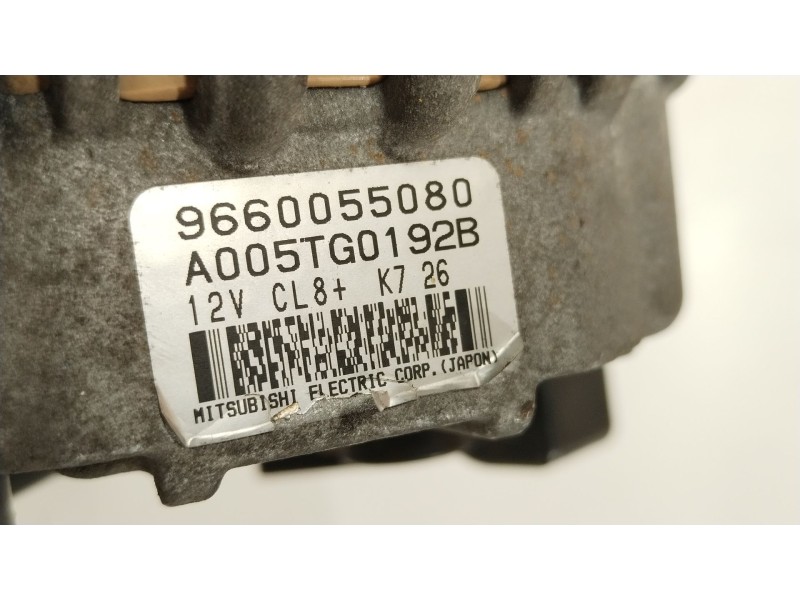 Recambio de alternador para peugeot 207 urban referencia OEM IAM 9660055080  